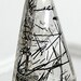 Tourmilated Quartz Black Schorl Tourmaline in Faceted Gemstone Cabochon