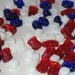 Red White And Blue Glass Bead Collection Item Number 1098