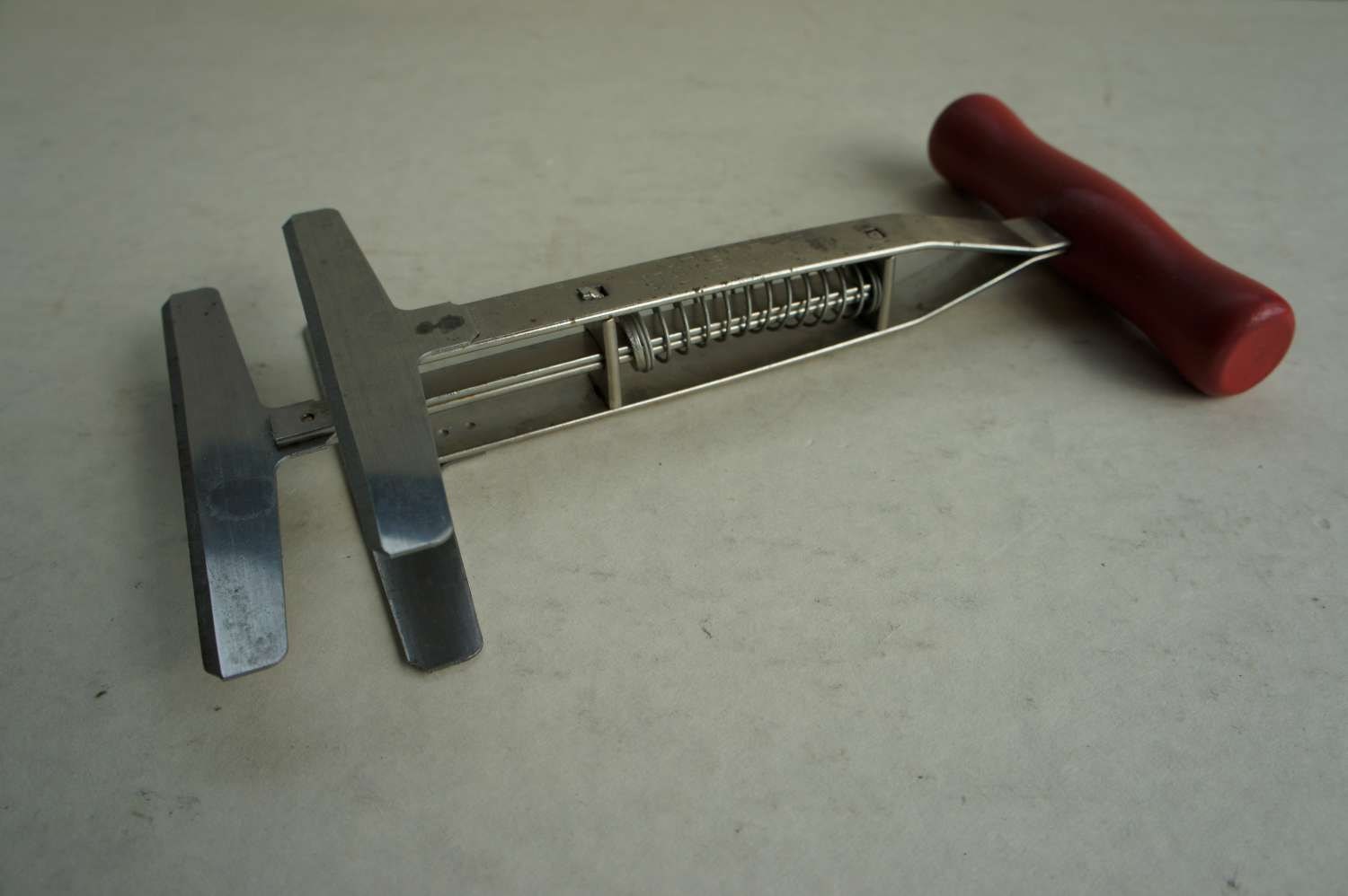 Vintage Red Kitchen Tool Chopper Utensil