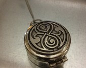 Infinity Symbol Compass Necklace