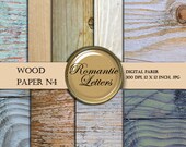 digital paper Wood Grain texture Backgrounds N4 Scrapbook Papers,12x12 vintage textured blue