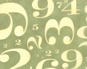 Circa 1934 Chaplin Cream Sage by Cosmo Cricket for Moda Fabrics 37002 25 Novelty Green