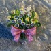 Vintage Floral Resin button Cover