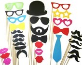 Photo Booth Props - 31 Piece