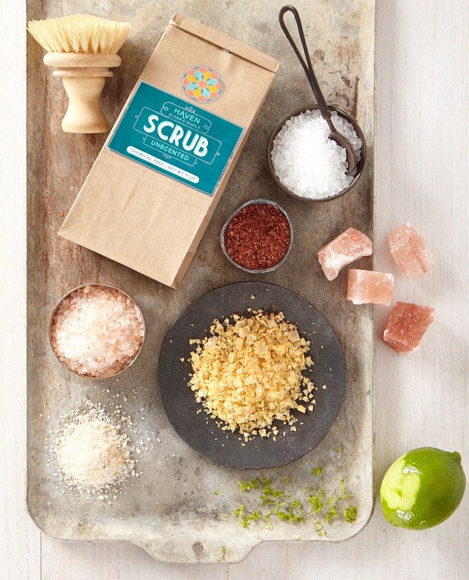 SCRUB Scour Powder / Refill / Organic Lemon / 12 OZ