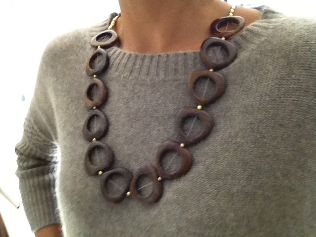 The Diane necklace -  jasper stone