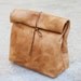 Leather Paper Bag