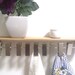 Scarf Holder CUSTOM FOR JAN Wall Mounted Douglas Fir