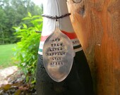 Vintage Wedding Wine Bottle Decor Silver Plated Spoons