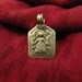 Antique Silver Lakshmi Hindu Amulet