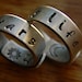 GOT inspired TWO wrap rings ''my sun and stars'' &'' moon of my life''