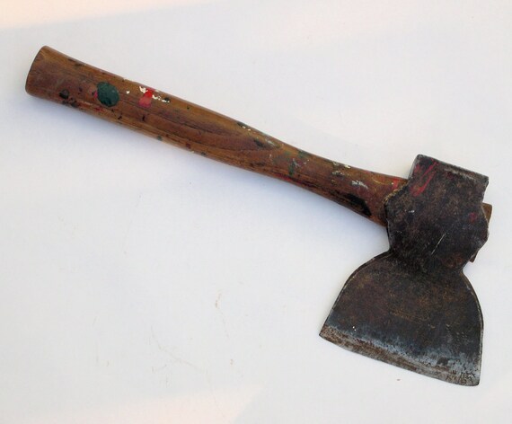 Items similar to Vintage Hewing Axe or Hatchet on Etsy