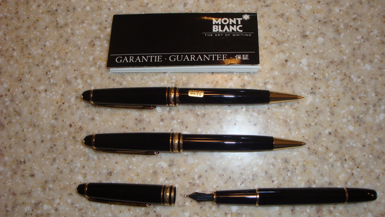 Mont Blanc Meisterstuck Pen Set