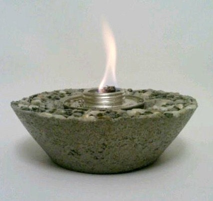 Concrete Fire Bowl, Fire Pit, Concrete Bowl, Bird Feeder, Candy Dish. Succulent Holder