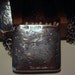RESERVED Edwardian Antique Sterling Silver Vesta Case with Chain