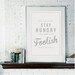Retro Inspirational Quote Giclee Art Print - Vintage Typography Decor - Customize - Body Instrument UK