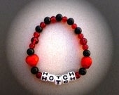 Criminal Minds Hotch or Reid bracelet with hearts