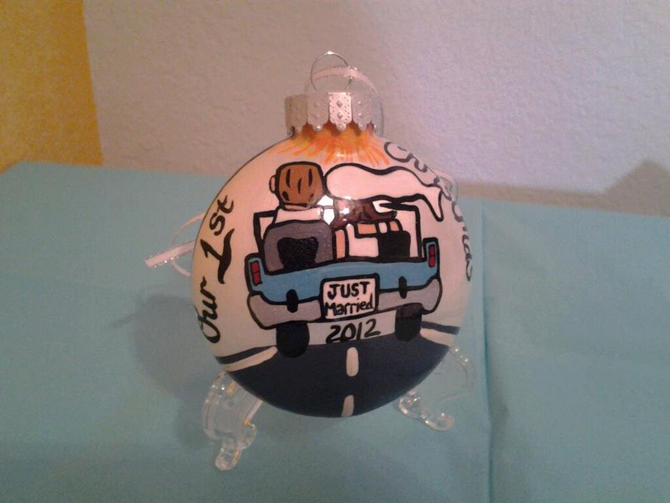 Our 1st Christmas Married Ornament