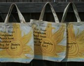 Beach, Shopping Tote, sand, seashells, gone to the beach, fun bag