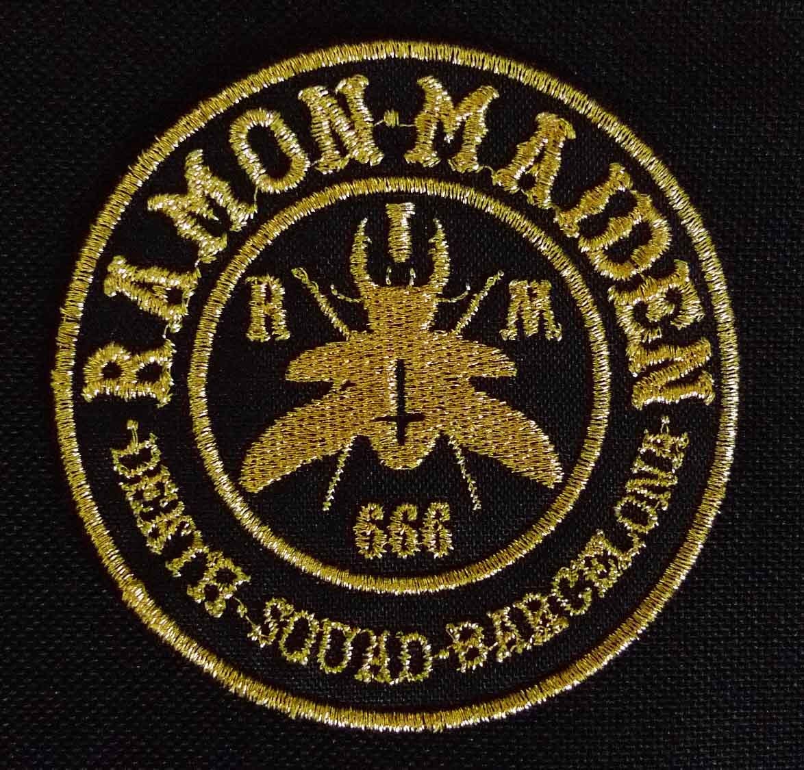 New Ramon Maiden embroidered patches.