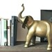 brass elephant home decor brass animal large