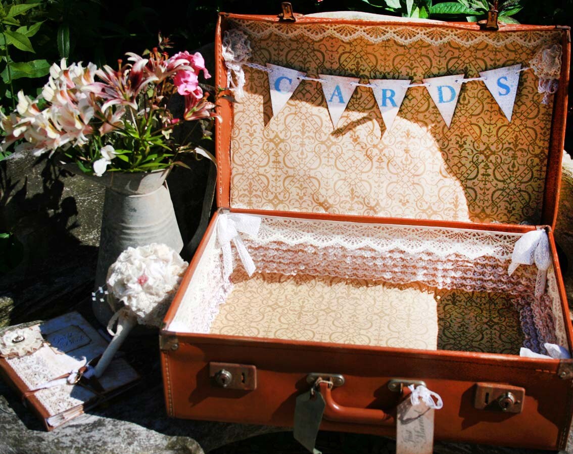 Wedding Card Suitcase