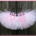 Anna - Pink and White Tutu - Birthday Tutu - Available in Infant, Toddler, Girls, Teenager and Adult Sizes