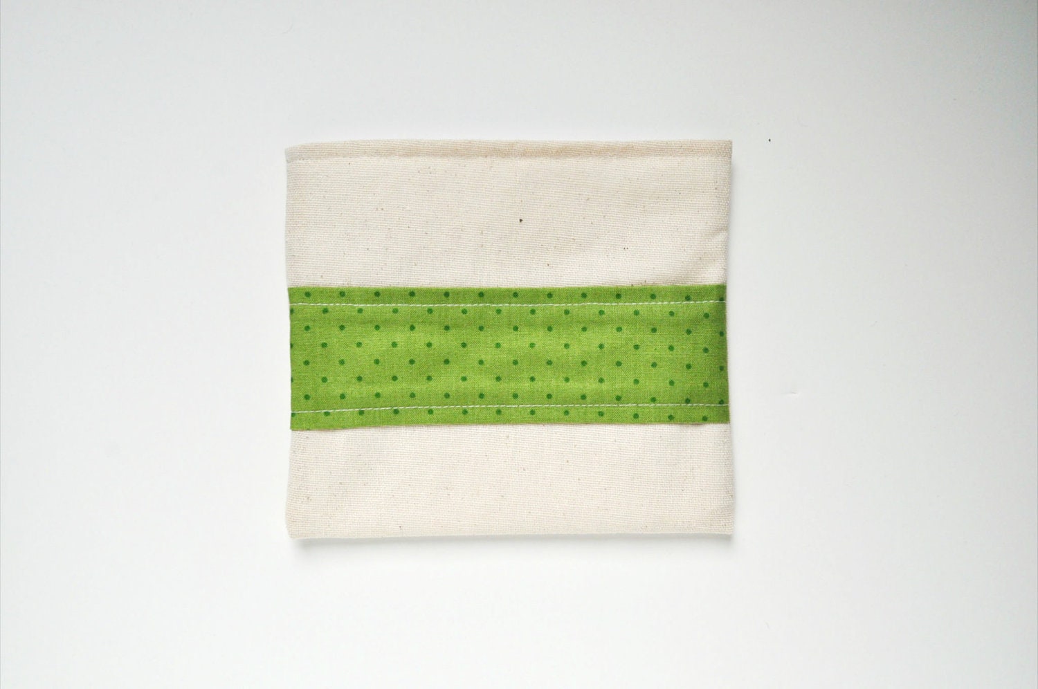 Snack Pouch - Reusable Snack Bag - Reusable Baggies - Green Snack Bag