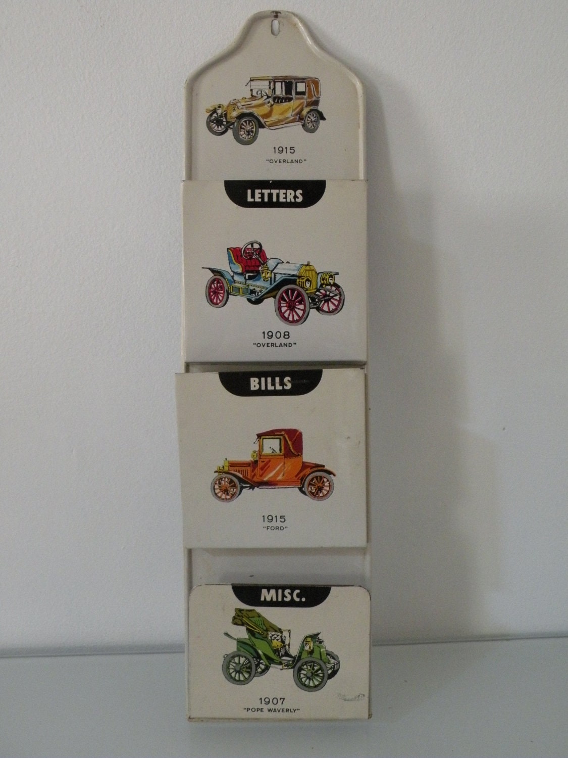 TIN MAIL SORTER - Old Cars - Awesome