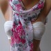 ON SALE Elegant scarf Chiffon Scarf