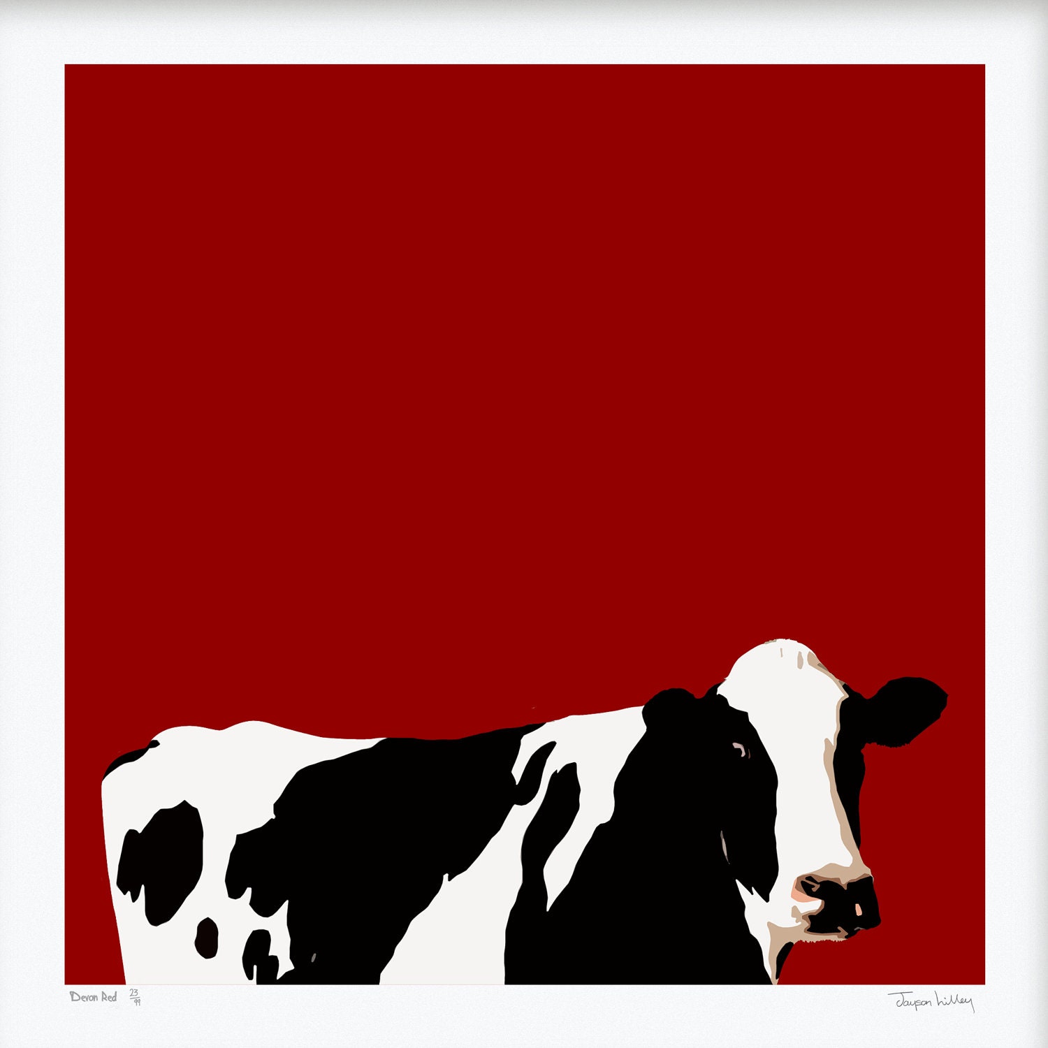 Devon Red, Giclee Print