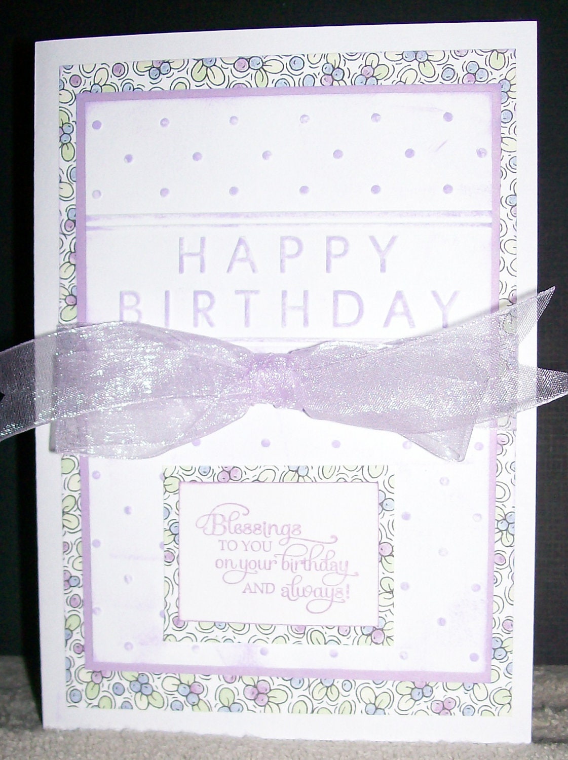 DARICE - EMBOSSiNG FoLDER - HAPPY BIRTHDAY with DoTS - - Soooooo CuTE - A2 SiZE