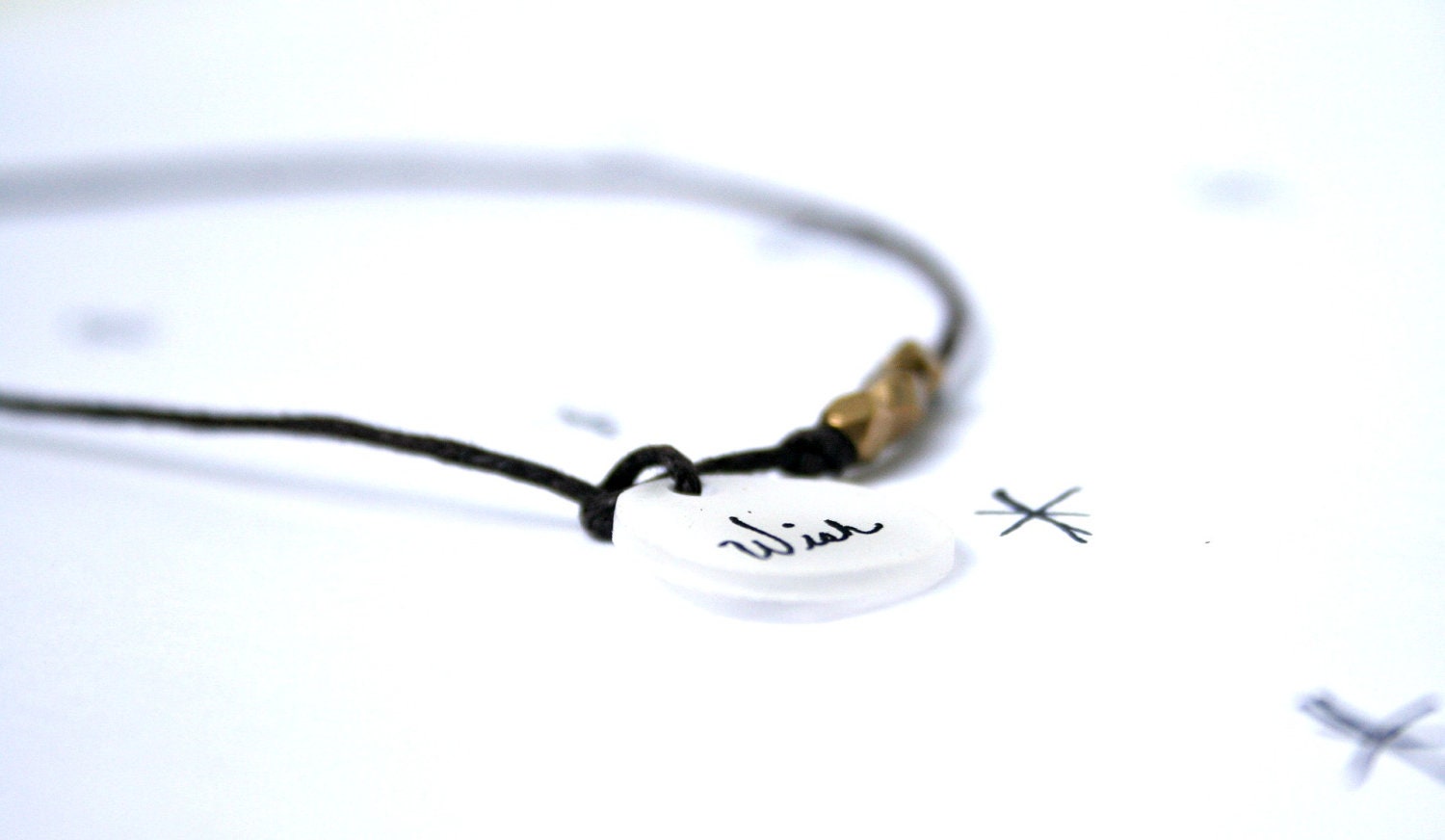 Wish Pendant Necklace