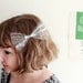 Clear Vinyl with Confetti Hair Clip