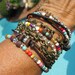 Boho...Hippie Girl....Endless Leather....Chain......Multi-Media Wrap