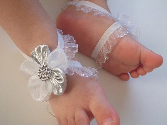 ... Baby Barefoot Sandals - Baby Sandals - Barefoot Sandals-Handmade Baby