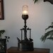 Steampunk lamp Industrial lighting vintage edison bulb Oil lanten machine Age