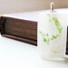 SALE- Real Herb Resin Necklace Resin Pendant Botanical Jewelry Nature Inspired