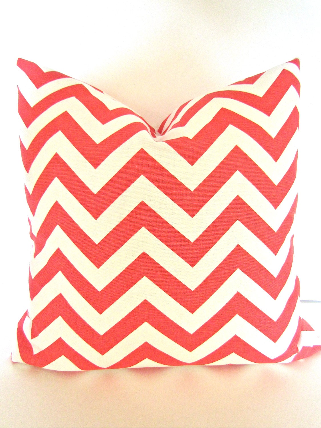PILLOW COVER 20x20 CORAL Decorative Throw Pillows 20 x 20 Pillow Covers salmon orange accent