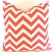 PILLOW COVER 20x20 CORAL Decorative Throw Pillows 20 x 20 Pillow Covers salmon orange accent