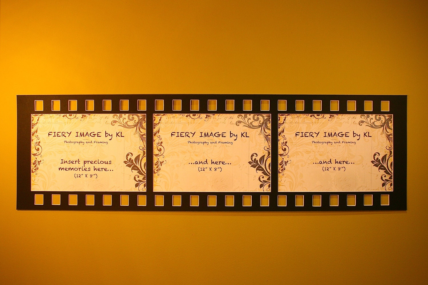 Items similar to Photo Frame negative style old school film cut