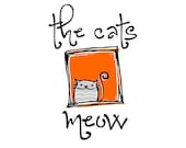 Premade OOAK Logo - The Cat's Meow Logo - FuelBrandDesign