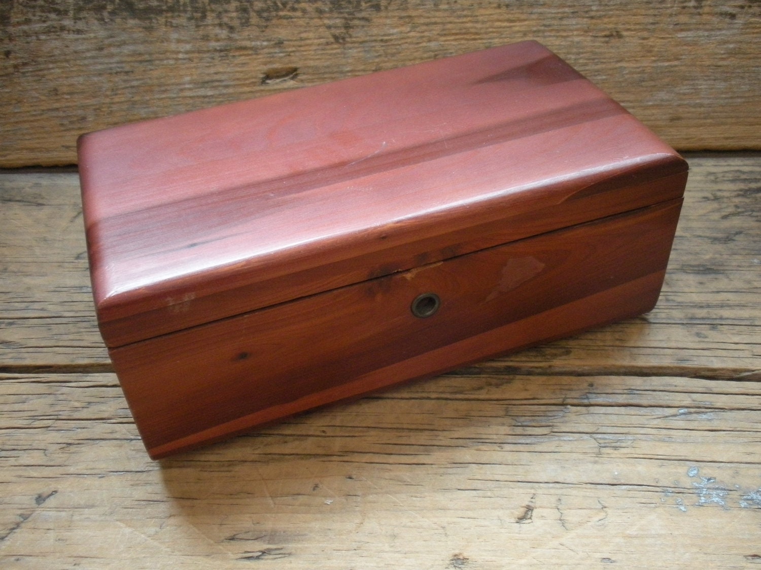 Vintage Lane Miniature Cedar Chest Complete by MetaphorAlchemy