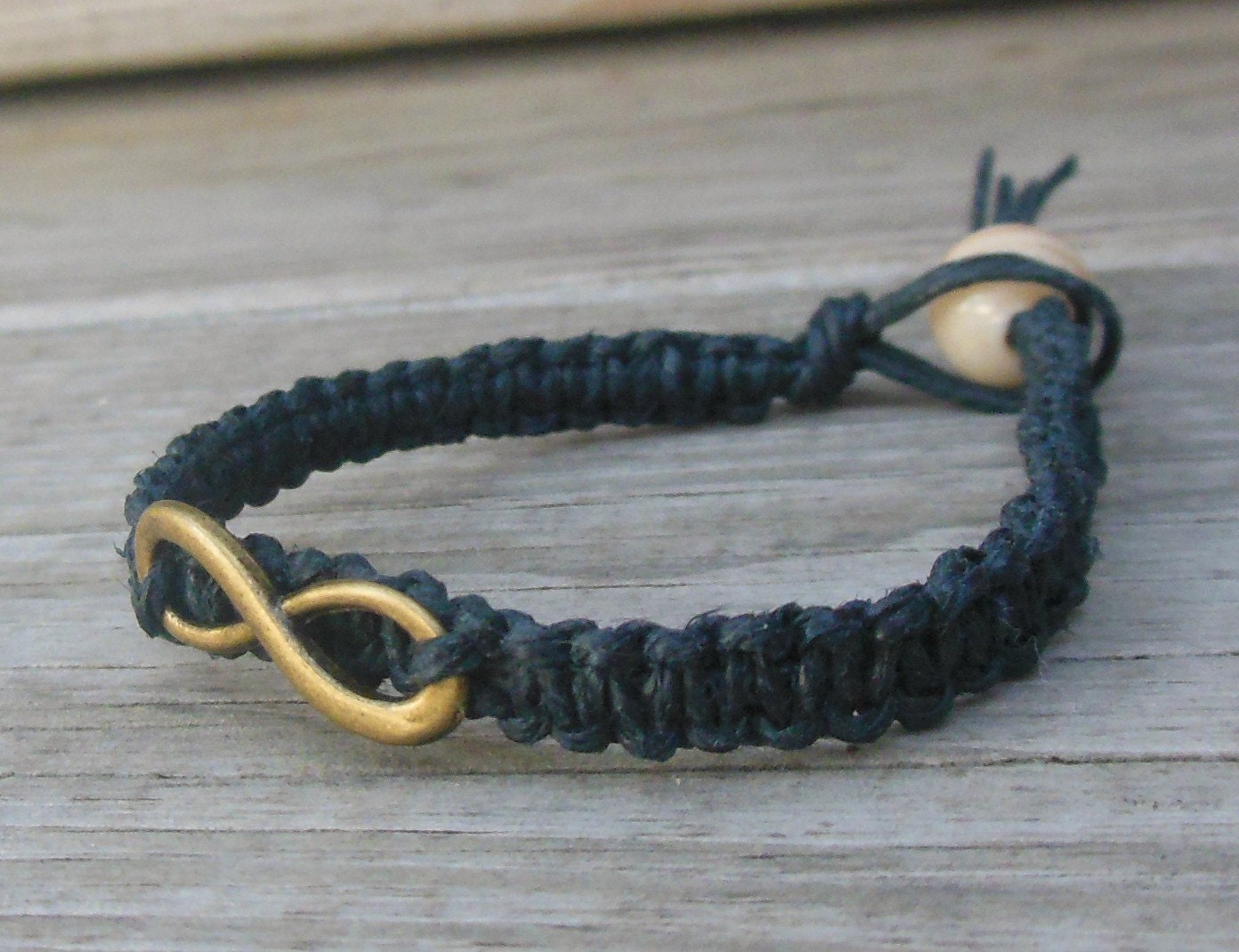 Infinity Bracelet Hemp Made To Order