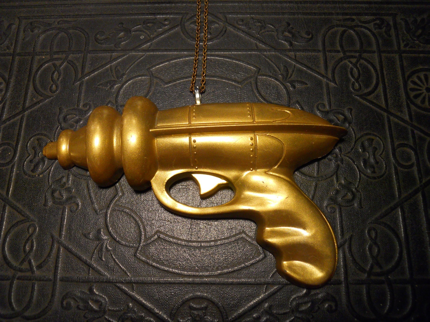 Gold Death Ray Space Laser Gun