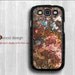 Samsung cases Galaxy SIII Galaxy S3 i9300 Case unique Case Samsung Case colorized metal image  design
