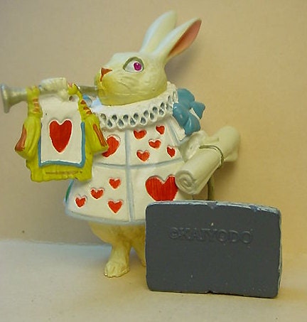 Alice in Wonderland White Rabbit Figure Kaiyodo