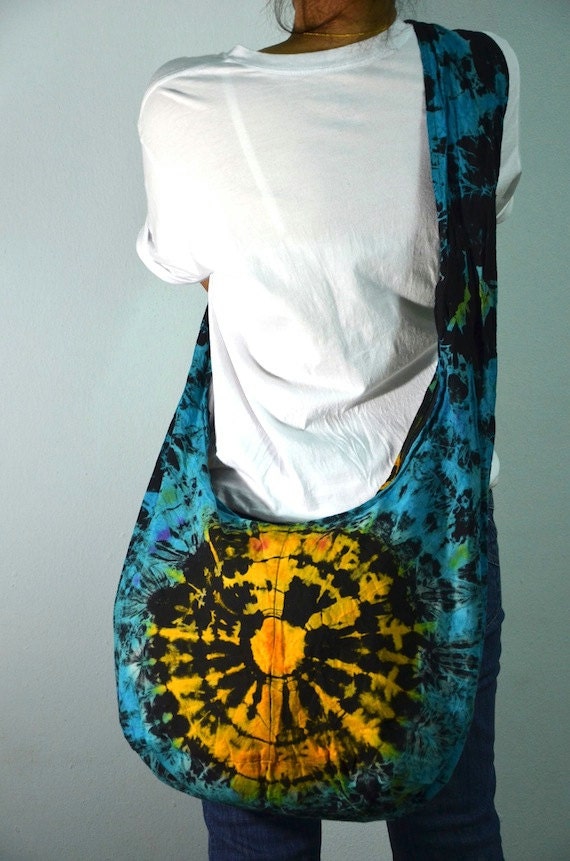 Neon Color Tie Dye Boho Hobo Crossbody Bag Spring Summer Messenger Purse NEO3101