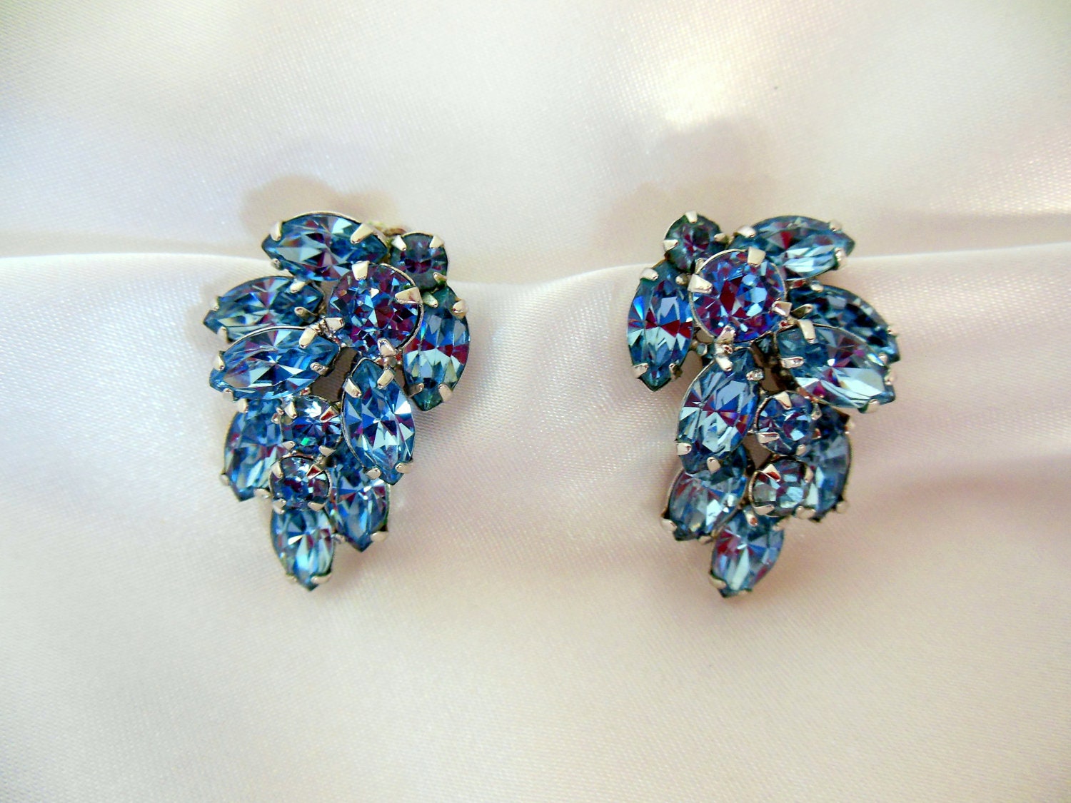 Vintage Rhinestone Earrings
