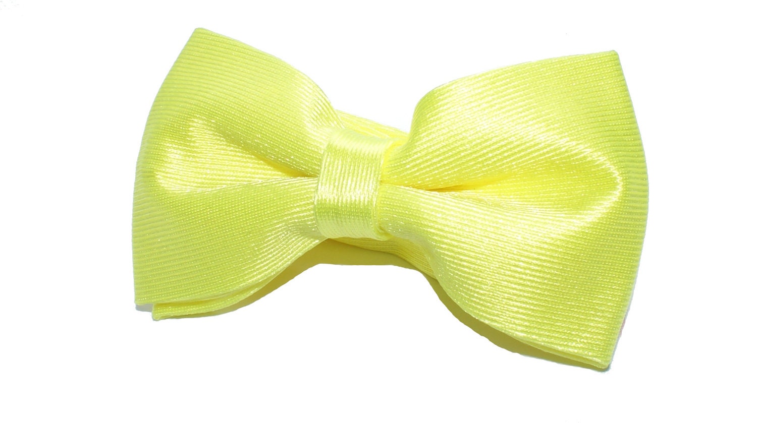 yellow bow tie